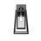 Millennium Lighting Denzell 1Lt 14" Outdoor Sconce, Black/Clear
