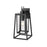 Millennium Lighting Denzell 1Lt 17" Outdoor Sconce, Black/Clear - 198501-PBK