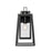 Millennium Lighting Denzell 1Lt 17" Outdoor Sconce, Black/Clear