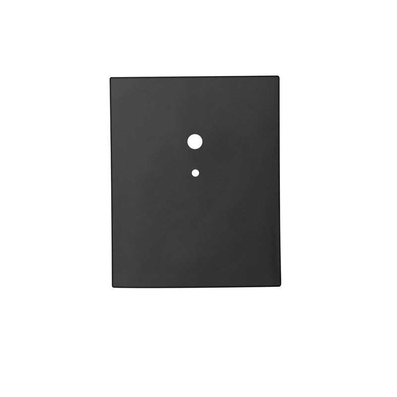 Millennium Lighting Denzell 1Lt 17" Outdoor Sconce, Black/Clear