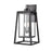 Millennium Lighting Denzell 2Lt 21" Outdoor Sconce, Black/Clear - 198502-PBK