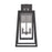 Millennium Lighting Denzell 2Lt 21" Outdoor Sconce, Black/Clear