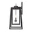 Millennium Lighting Denzell 2Lt 21" Outdoor Sconce, Black/Clear