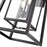 Millennium Lighting Denzell 2Lt 21" Outdoor Sconce, Black/Clear