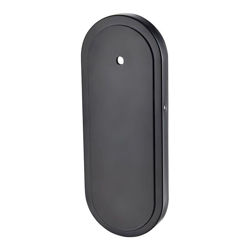 Millennium Lighting Luxio 1Lt 20" Outdoor Wall Sconce, Black/Clear