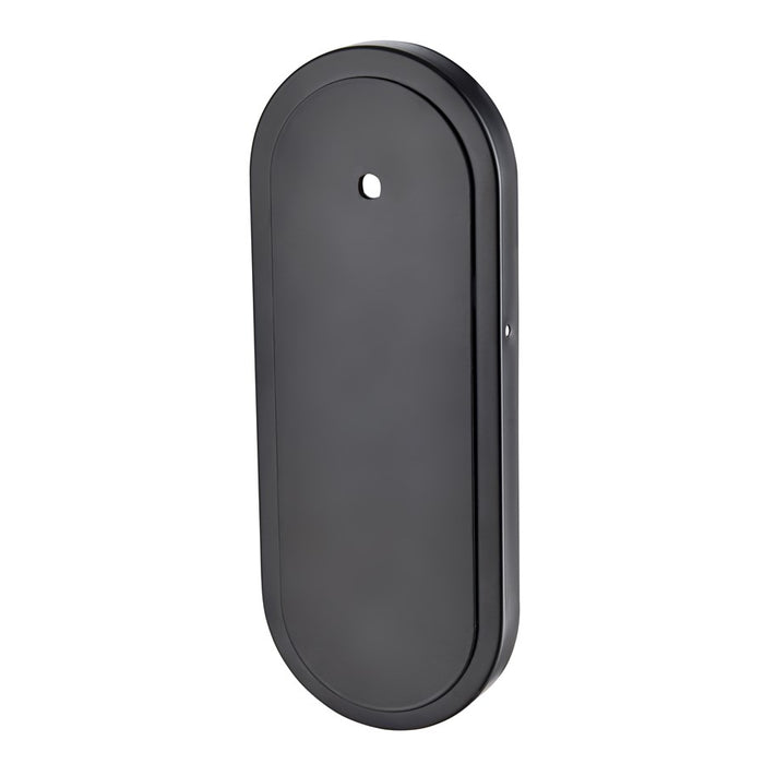 Millennium Lighting Luxio 1Lt 20" Outdoor Wall Sconce, Black/Clear