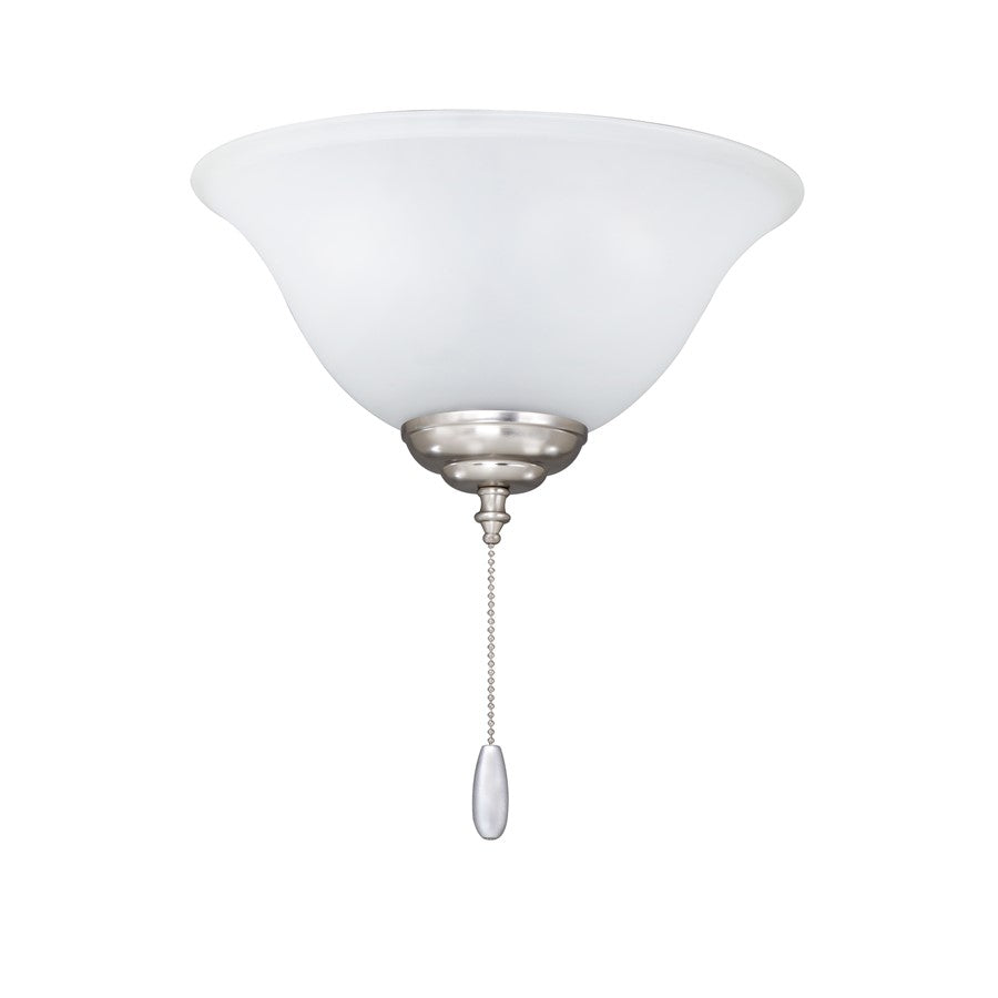 RP Lighting LED 3x9W ES-4.0 Light Kit, Nickel/Alabaster - 1RP18BN-ES