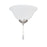 RP Lighting LED 3x9W ES-4.0 Light Kit, Nickel/Satin White - 1RP18BN-SG-ES