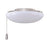 RP Lighting LED 2x9W ES-4.0 Light Kit, Nickel/Satin White - 1RP22BN-ES