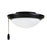 RP Lighting LED Light Kit 17W 3K/Opal Glass, Black/Frosted - 1RP84BK-LED