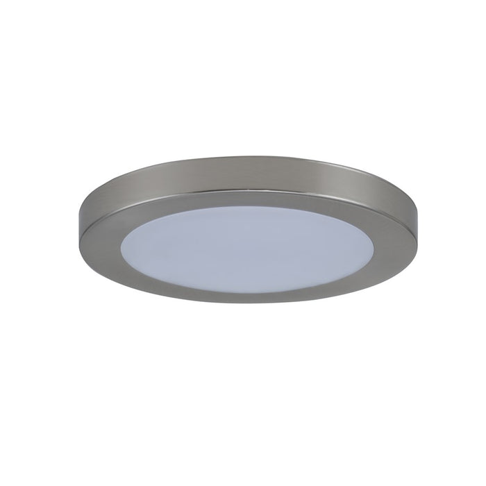 RP Lighting 7" LED Light Kit-17W 3K, Nickel/Opaque - 1RP88LED-BN