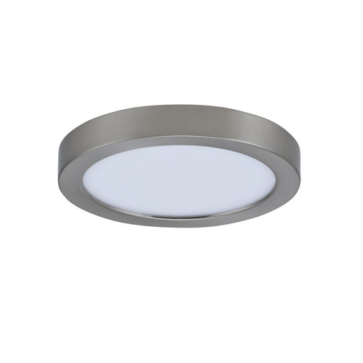 RP Lighting 7" LED Light Kit-12W 3K, Nickel/Opaque - 1RP89LED-BN
