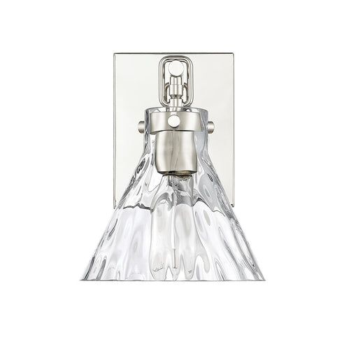 Millennium Lighting Barlon 1Lt Wall Sconce, Polished Nickel/Clear - 20001-PN