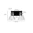 Millennium Lighting Barlon 2Lt Vanity, Black/Clear