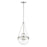 Millennium Lighting Clarra 1Lt Pendant, Polished Nickel