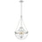 Millennium Lighting Clarra 3Lt Pendant, Polished Nickel
