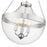 Millennium Lighting Clarra 3Lt Pendant, Polished Nickel
