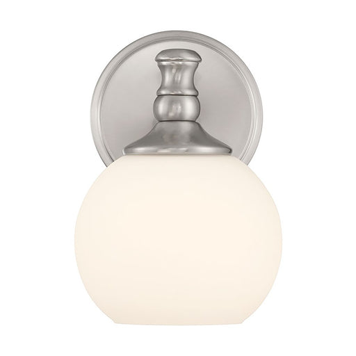 Millennium Orlisse 1Lt Wall Sconce, Nickel/Etched Opal
