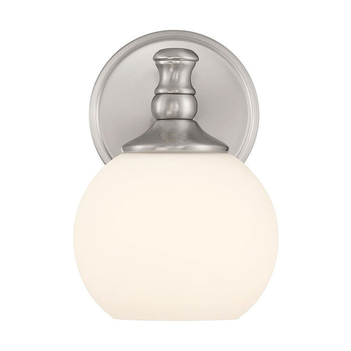 Millennium Orlisse 1Lt Wall Sconce, Nickel/Etched Opal