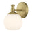 Millennium Orlisse 1Lt Wall Sconce, Brass/Etched Opal - 201101-VB