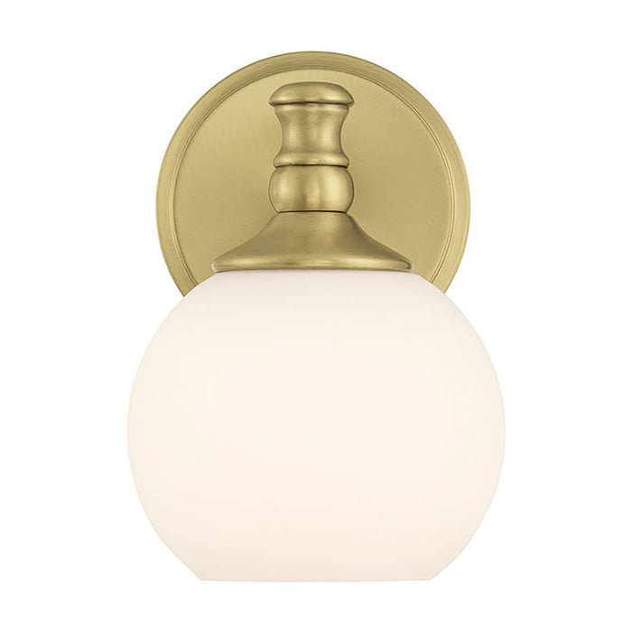 Millennium Orlisse 1Lt Wall Sconce, Brass/Etched Opal