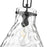 Millennium Lighting Barlon 1Lt Pendant, Black/Clear