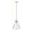 Millennium Lighting Barlon 1Lt Pendant, Modern Gold/Clear
