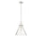Millennium Lighting Barlon 1Lt Pendant, Polished Nickel/Clear
