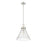 Millennium Lighting Barlon 1Lt Pendant, Polished Nickel/Clear