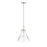 Millennium Lighting Barlon 1Lt Pendant, Polished Nickel/Clear