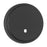Millennium Vessair 1Lt Wall Sconce, Black/Clear Seeded