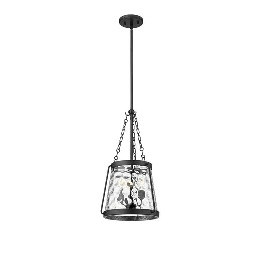 Millennium Lighting Adabella 3Lt Pendant, Black/Clear