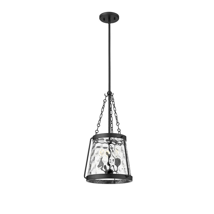Millennium Lighting Adabella 3Lt Pendant, Black/Clear