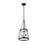 Millennium Lighting Adabella 3Lt Pendant, Black/Clear