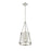 Millennium Lighting Adabella 3Lt Pendant, Polished Nickel/Clear