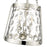Millennium Lighting Adabella 3Lt Pendant, Polished Nickel/Clear