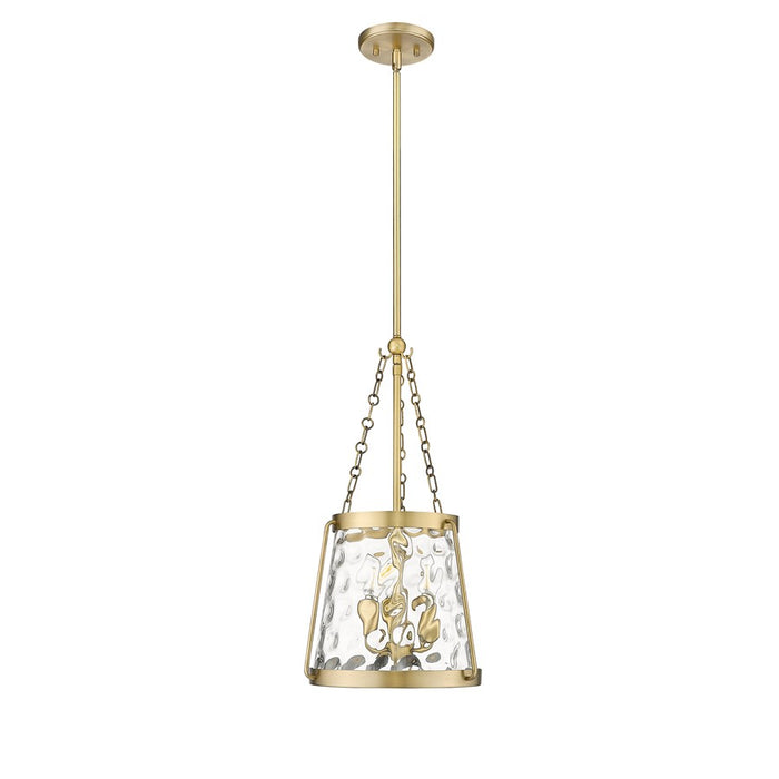 Millennium Lighting Adabella 3Lt Pendant, Vintage Brass/Clear - 20403-VB