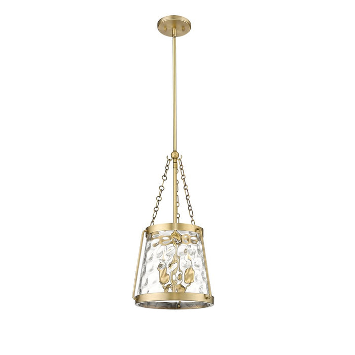 Millennium Lighting Adabella 3Lt Pendant, Vintage Brass/Clear