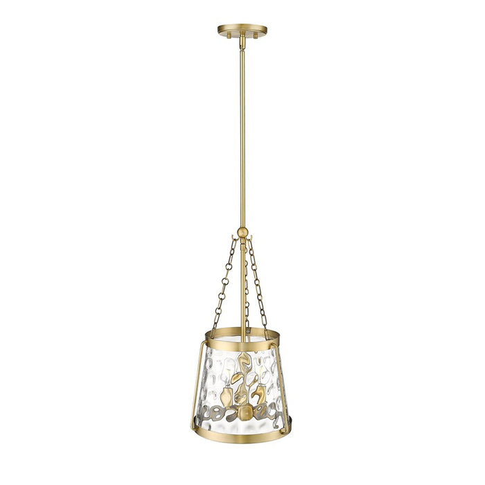 Millennium Lighting Adabella 3Lt Pendant, Vintage Brass/Clear
