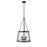 Millennium Lighting Adabella 5Lt Pendant, Black/Clear - 20405-MB