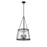 Millennium Lighting Adabella 5Lt Pendant, Black/Clear