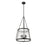 Millennium Lighting Adabella 5Lt Pendant, Black/Clear