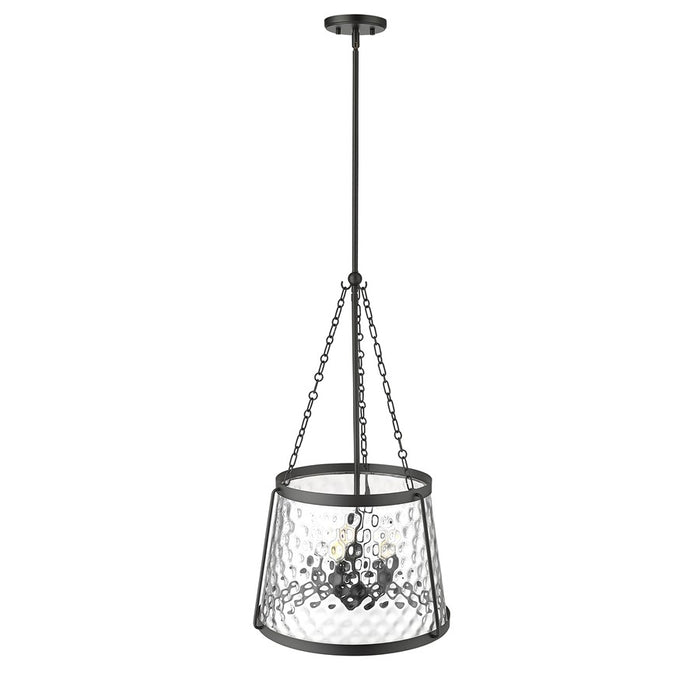 Millennium Lighting Adabella 5Lt Pendant, Black/Clear