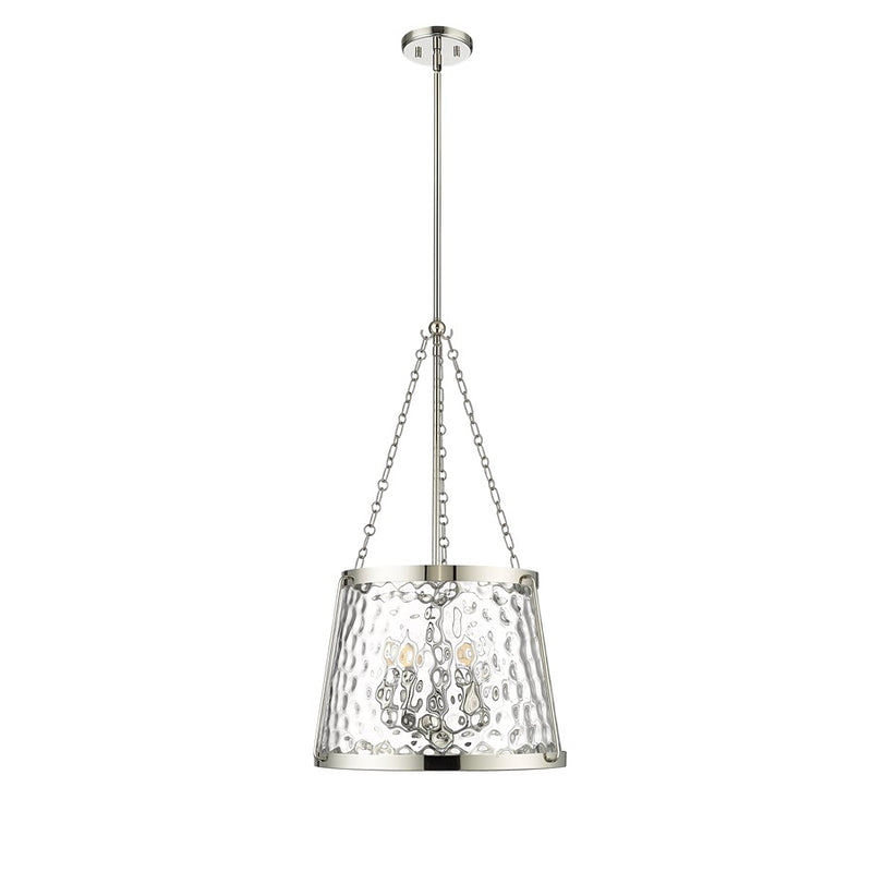 Millennium Lighting Adabella 5Lt Pendant, Polished Nickel/Clear - 20405-PN