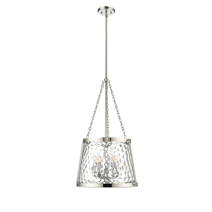 Millennium Lighting Adabella 5Lt Pendant, Polished Nickel/Clear - 20405-PN