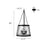 Millennium Lighting Adabella 5Lt Pendant, Vintage Brass/Clear