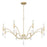 Millennium Lighting Aureline 8Lt Chandelier, Aged Silver - 205108-AGSI