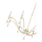 Millennium Lighting Aureline 8Lt Chandelier, Aged Silver