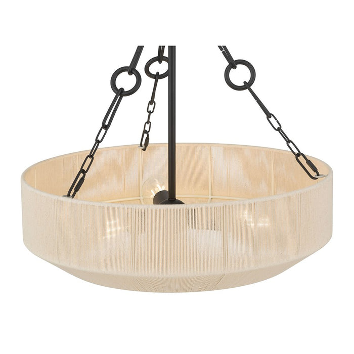 Millennium Lighting Tresselle 3 Light Pendant, Matte Black