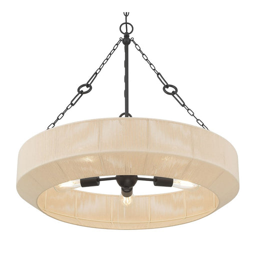 Millennium Lighting Tresselle 5 Light Pendant, Matte Black